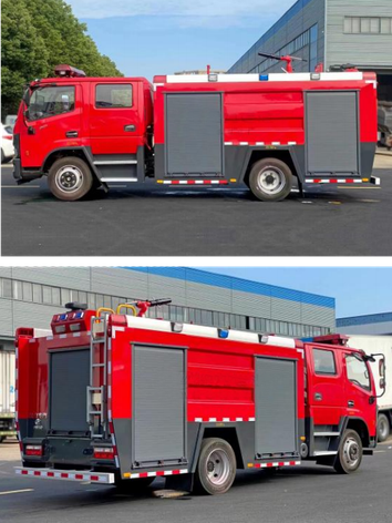 Dongfeng Dolica D7 Series 4.8T Water TankFoam Fire Truckin stock Dongfeng Dolica D7 Series 4.8T Water TankFoam Fire Truckin stock