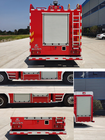 Dongfeng Huashen 7.7T Water TankFoam Fire Truck factory Dongfeng Huashen 7.7T Water TankFoam Fire Truck factory